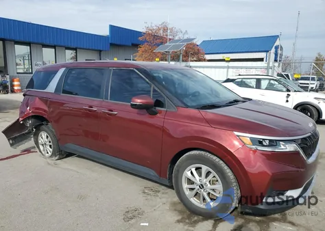 2022 Kia Carnival Lx z USA, uszkodzony, nr VIN KNDNB4H32N6091671